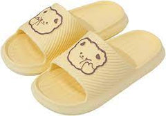 Summer Unisex Couple Cartoon Slippers Men Women Non-Slip Slides Parent-Children Outdoor Indoor Shoes Thick Bottom Sandals - Chic Cart 