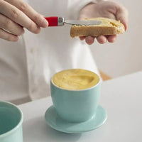 350ml French Butter Crock Ceramic Butter Dishes Bell Style Butter keeper Jar With Lid Cheese Box Oil Tank Kitchen Supplies - Chic Cart
