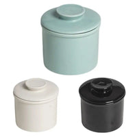 350ml French Butter Crock Ceramic Butter Dishes Bell Style Butter keeper Jar With Lid Cheese Box Oil Tank Kitchen Supplies - Chic Cart