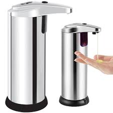 Intelligent automatic sensing stainless steel soap dispenser for washing mobile phones, contactless for home kitchen wall mounte - Chic Cart