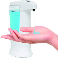 Intelligent automatic sensing stainless steel soap dispenser for washing mobile phones, contactless for home kitchen wall mounte - Chic Cart  AMI Cart