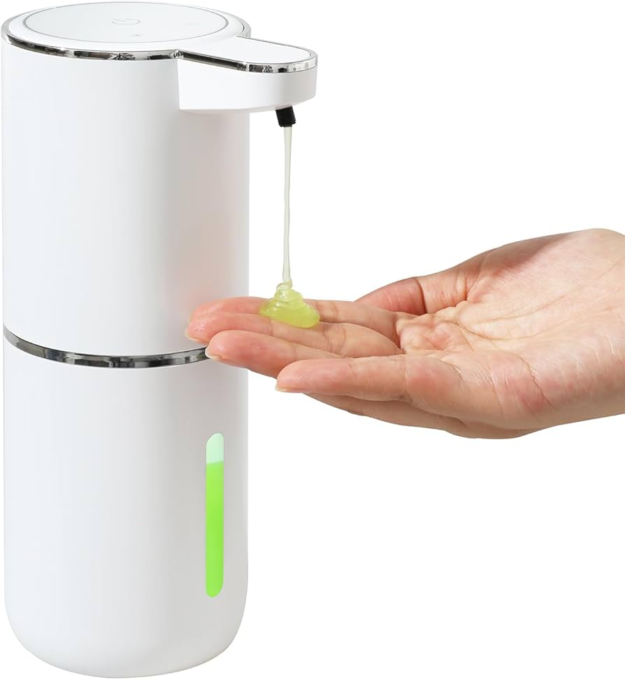 Intelligent automatic sensing stainless steel soap dispenser for washing mobile phones, contactless for home kitchen wall mounte - Chic Cart  AMI Cart