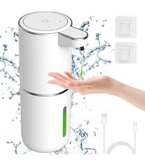 Intelligent automatic sensing stainless steel soap dispenser for washing mobile phones, contactless for home kitchen wall mounte - Chic Cart  AMI Cart