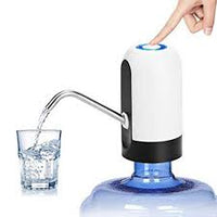 Kinscoter Rechargeable Portable Water Pump Mini Automatic Water Dispenser with Switch USB Charging for Universal 5 Gallon Bottle