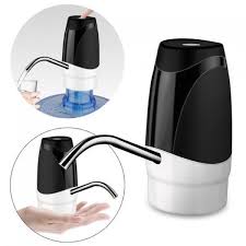 Kinscoter Rechargeable Portable Water Pump Mini Automatic Water Dispenser with Switch USB Charging for Universal 5 Gallon Bottle