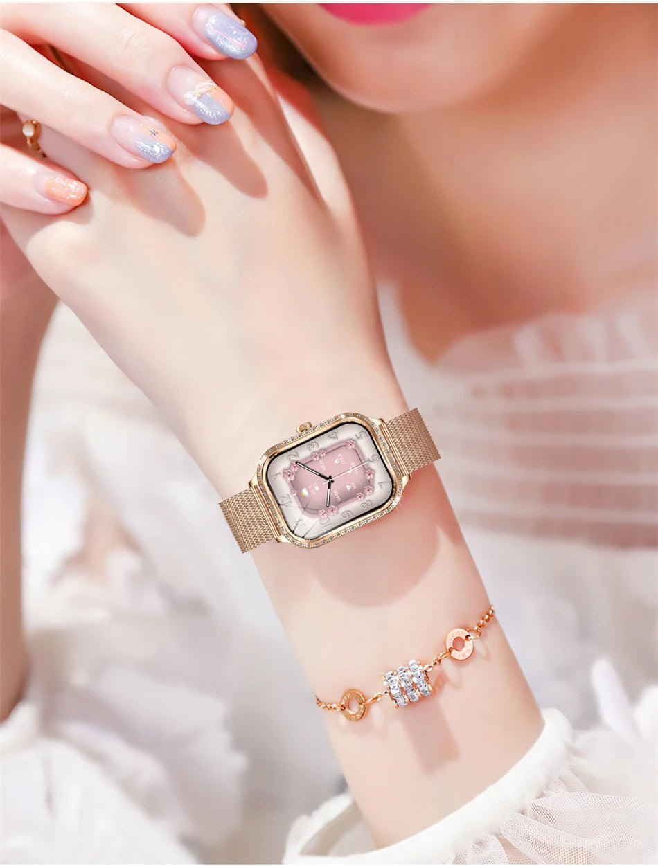 New For HUAWEI FIT3 Smart Watch Women 1.75" HD Display Heart Rate Sport Fitness IP68 Waterproof BT Call Smartwatch For Lady Gift - Chic Cart AMI Cart