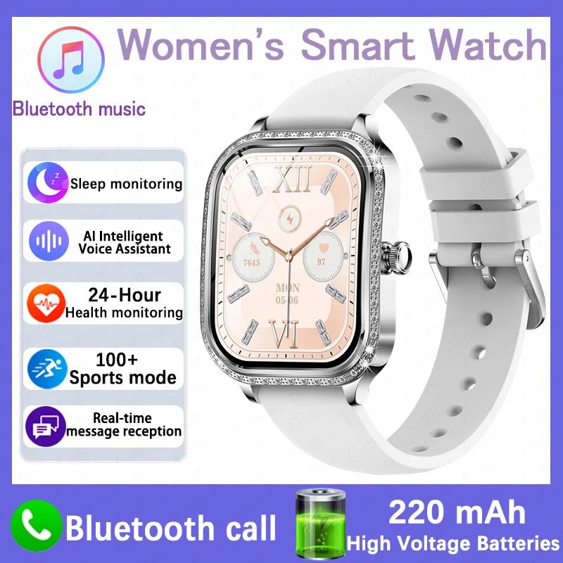 New For HUAWEI FIT3 Smart Watch Women 1.75" HD Display Heart Rate Sport Fitness IP68 Waterproof BT Call Smartwatch For Lady Gift - Chic Cart AMI Cart
