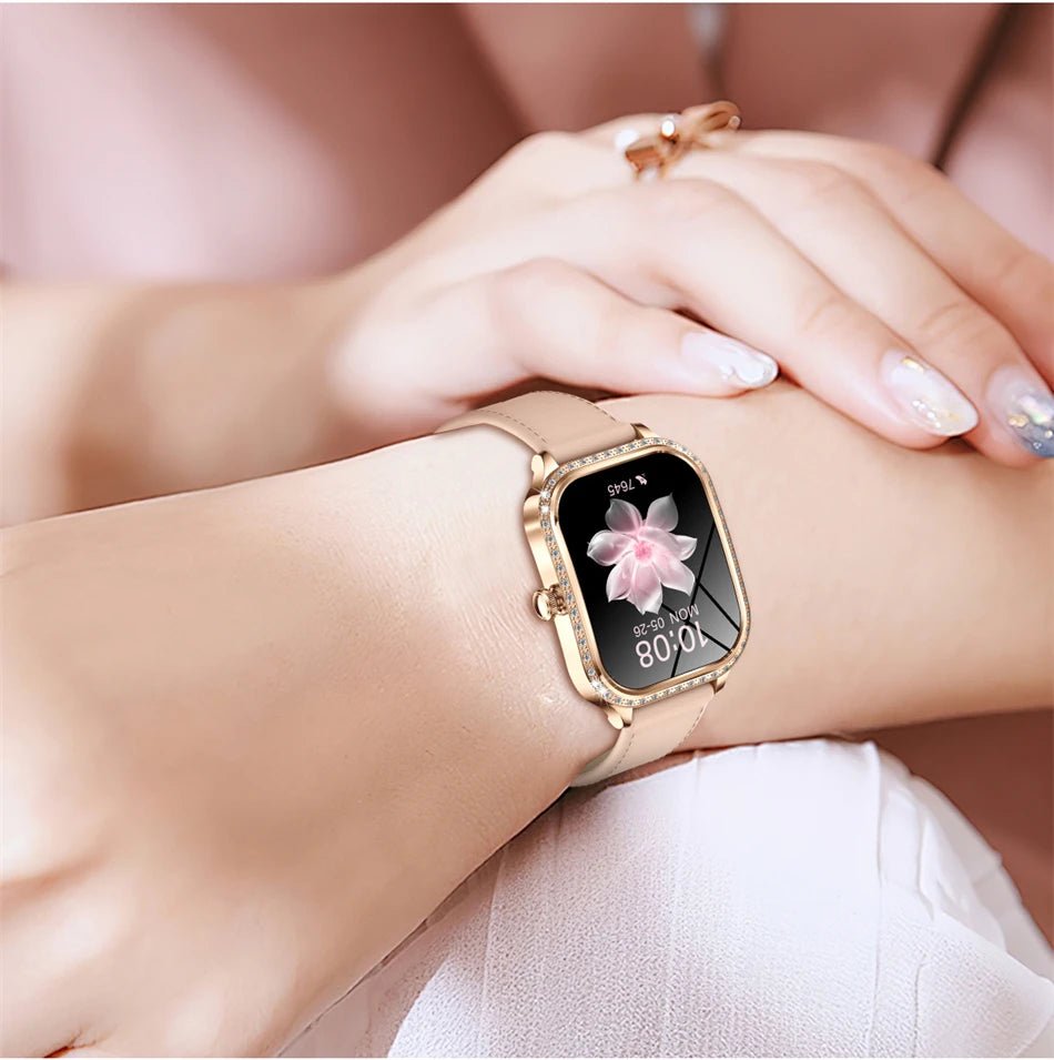 New For HUAWEI FIT3 Smart Watch Women 1.75" HD Display Heart Rate Sport Fitness IP68 Waterproof BT Call Smartwatch For Lady Gift - Chic Cart AMI Cart