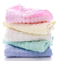 Baby Washcloths - Natural Cotton Baby Wipes - Soft Newborn Face Towel and Washcloth for Sensitive Skin, Registry as Shower, 5 P - Chic Cart