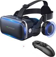 Shinecon Virtual Reality Viar 3D VR Glasses Device Helmet Lenses Headset Goggle Smart For Smartphone Cell Phone Mobile Realidade - Chic Cart 