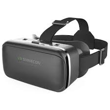 Shinecon Virtual Reality Viar 3D VR Glasses Device Helmet Lenses Headset Goggle Smart For Smartphone Cell Phone Mobile Realidade - Chic Cart 
