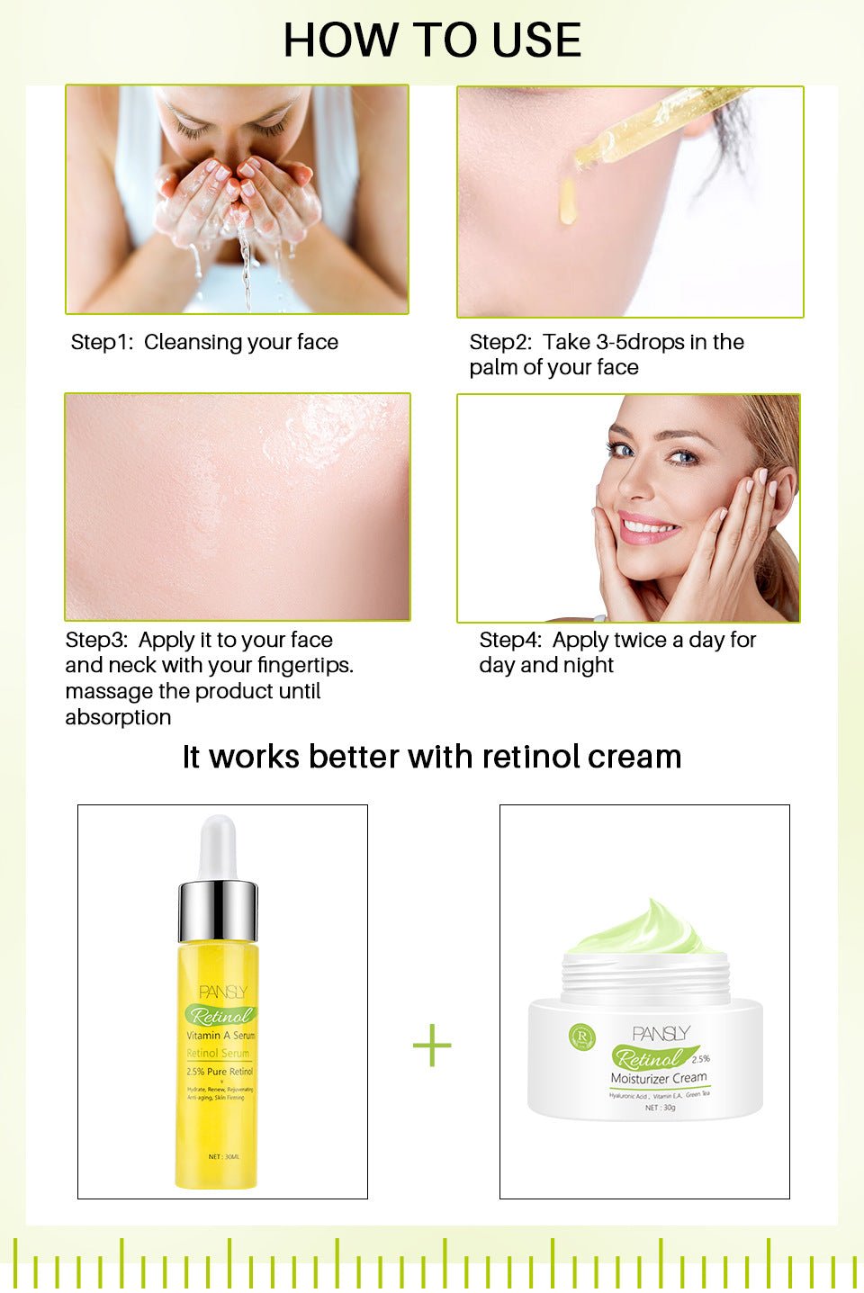 Retinol Stock Solution Moisturizing And Diminishing Fine Lines - Chic Cart AMI Cart
