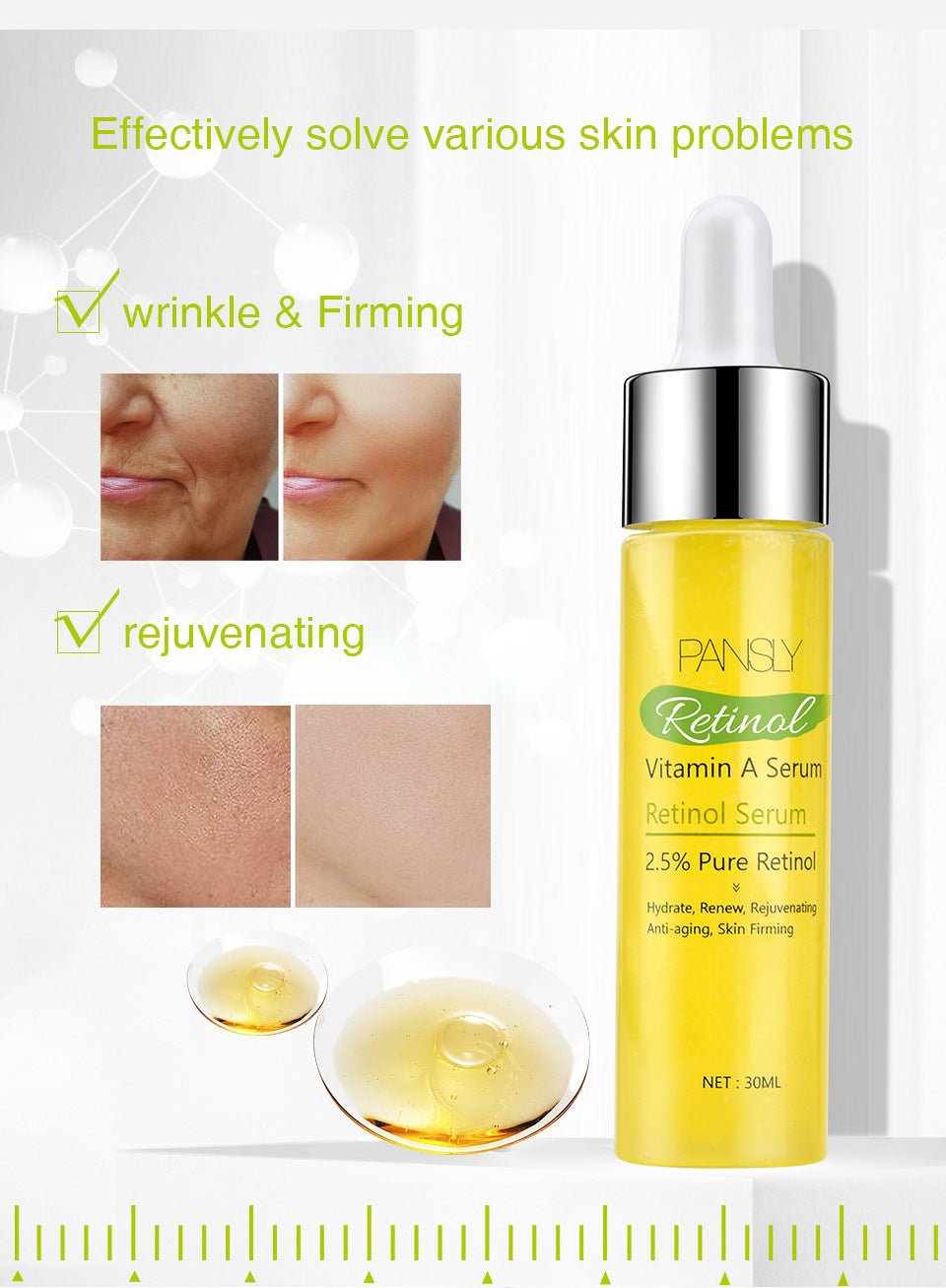 Retinol Stock Solution Moisturizing And Diminishing Fine Lines - Chic Cart AMI Cart