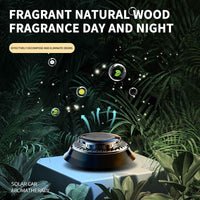 Car Air Freshener, Solar Rotating Car Essential Oil Diffuser.