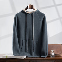 Fall Winter Men Pure Cashmere Sports Sweater