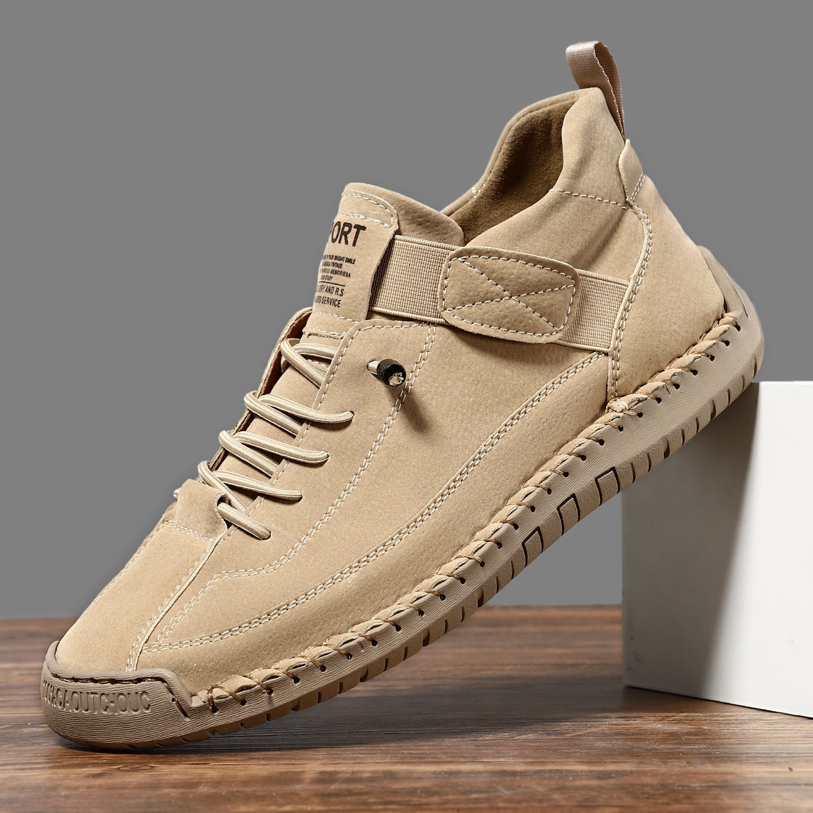 Outdoor Casual Shoes Tooling Stitching Men's Shoes
