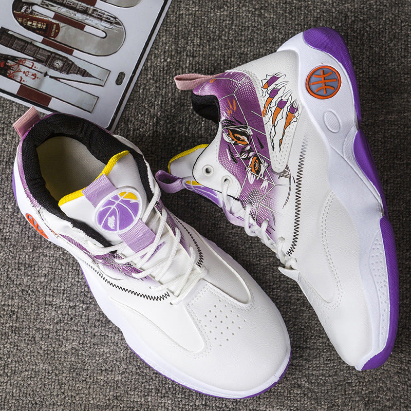 High-top Breathable Basketball Shoes Sneakers for Men's