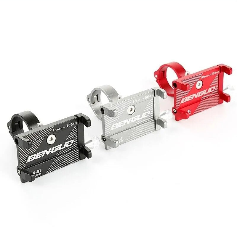 Aluminum Motorcycle Bike Bicycle Holder Mount Handlebar For Cell Phone GPS US