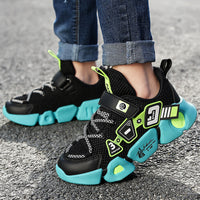 Mesh Fly Woven Velcro Breathable Sneakers for Women
