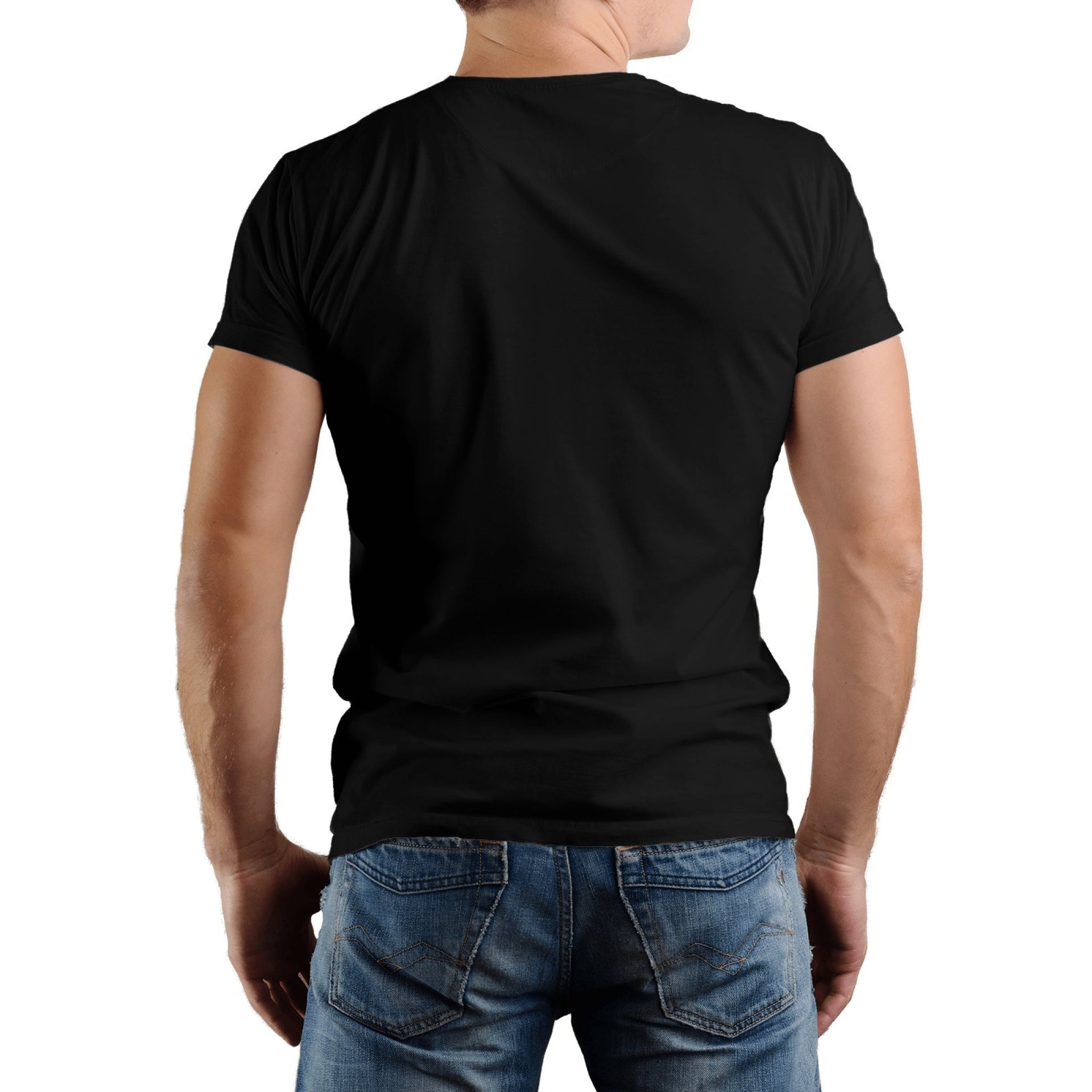 Men's T-Shirt is made from soft, breathable pure cotton