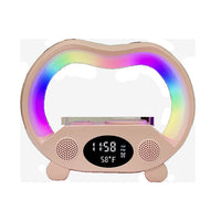 6-in-1 smart LED table lamp combines wireless charging, Bluetooth speaker,