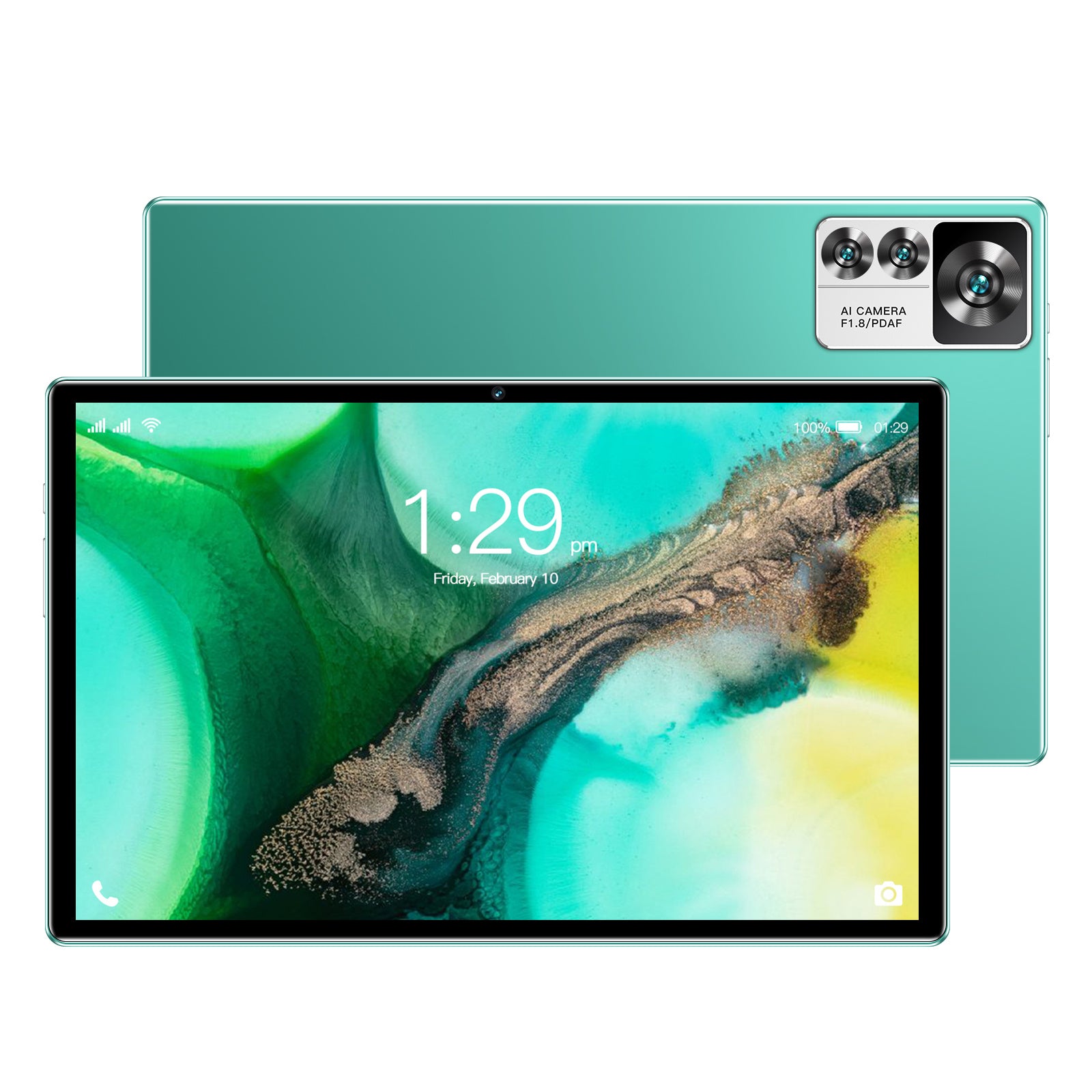 Tablet 10.1 Inch Android Tablets, Android 13 Tablet Quad Core 8GB RAM 256GB ROM,