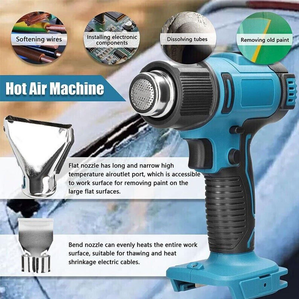 Bare Blue Cordless Hot Air Gun