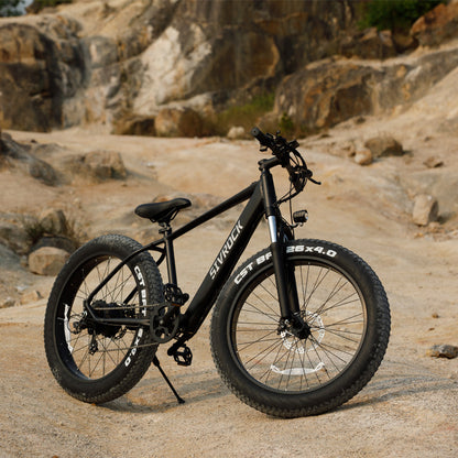 Electric Bike For Adults, 26 X 4.0 Inches Fat Tire Electric Mountain Bicycle,
