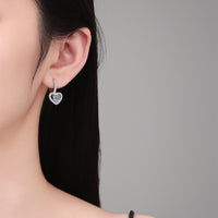 S925 Sterling Silver Moissanite Earrings High-grade