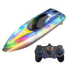 High Speed RC Boat Remote Control - Waterproof Kids