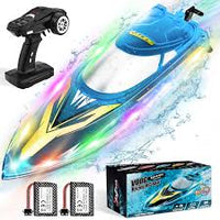 High Speed RC Boat Remote Control - Waterproof Kids