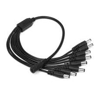 5.5mm DC Power Splitter Cable - 1 to 8 Way Connector