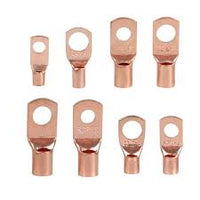 140PCS Cable Lugs Copper Ring Crimp Terminal/Plier Car Battery Wire Connectors
