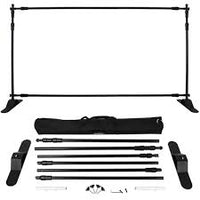 VEVOR 3x2.4M Backdrop Background Stand Adjustable