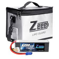 Zeee Lipo 安全袋 电动自行车电池防火袋 大容量用于储存充电电池防爆安全防护袋 RC 部件