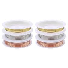 Gold Copper Wire Roll for DIY Jewelry Making