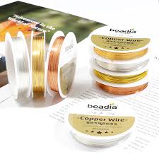 Gold Copper Wire Roll for DIY Jewelry Making