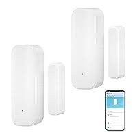 Smart WiFi Door & Window Sensor with App Control