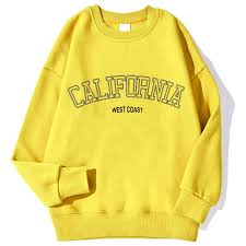 Woman Sweatshirts California West Coast Print Female hoodie