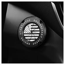Trendy Zinc Alloy Car Start Button Cover