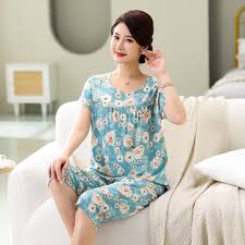 K-style Women's Summer Pajamas Two-Piece Set