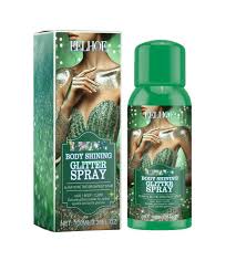 Eelhoe Stage Makeup Glitter Spray Facial Clavicle Brightening Glitter Natural Stereoscopic Long-Lasting Highlighter Spray