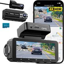 Dash Cam Dual Lens 4K UHD Recording Car Camera DVR Night Vision