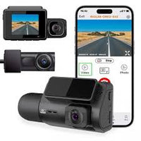 Dash Cam Dual Lens 4K UHD Recording Car Camera DVR Night Vision