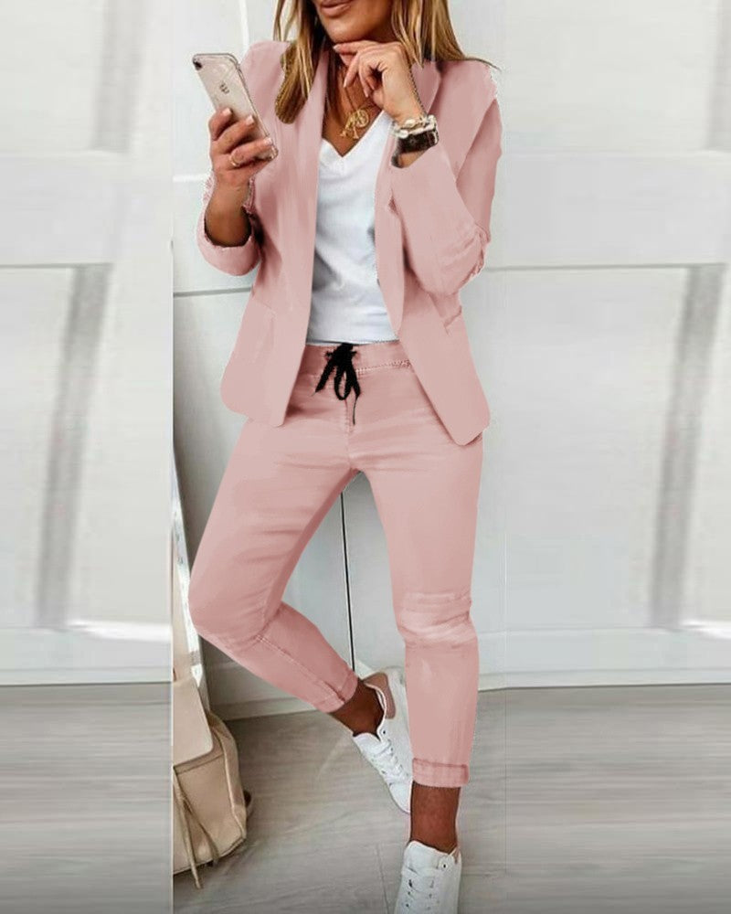 Ladies Fashion OL Suit Trousers Suit AMI Cart