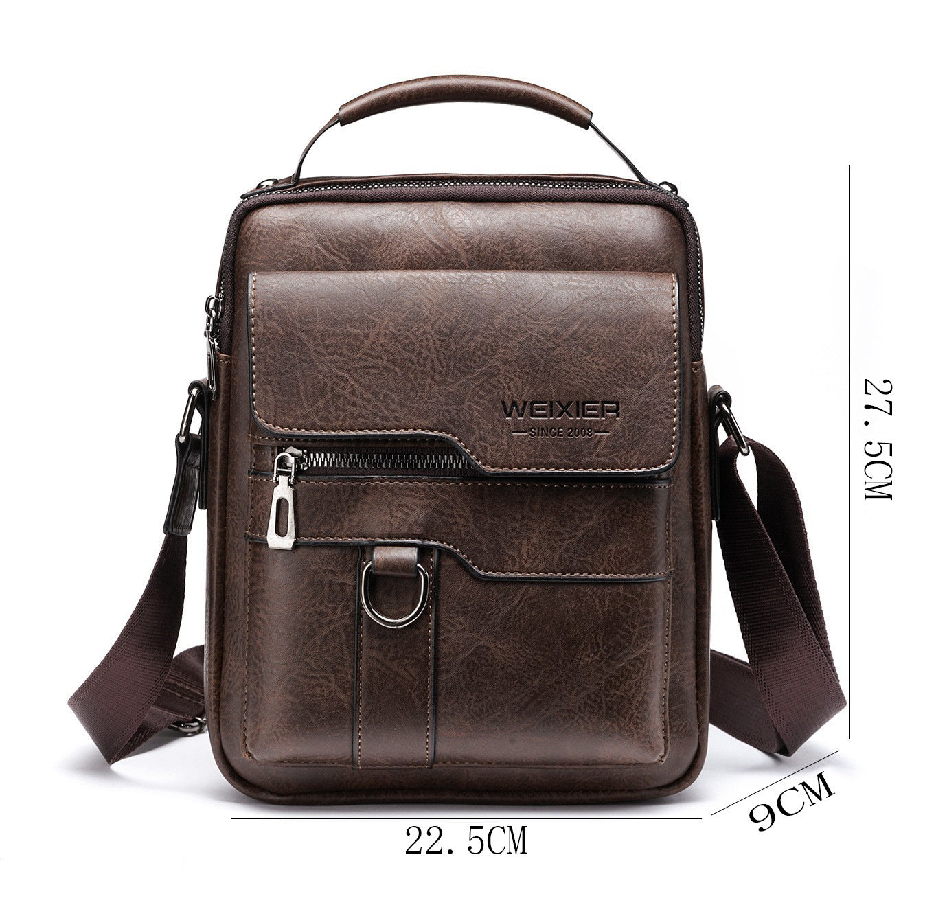 Men's Messenger Bag One Shoulder Retro Business