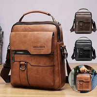 Men's Messenger Bag One Shoulder Retro Business