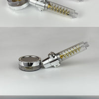 Small Waist Supercharged Shower Head Twin-turbo