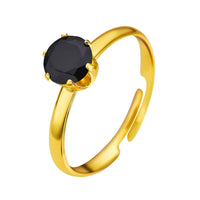 Ring 18K Gold Plating Mini Drill Ins Fashion Personality