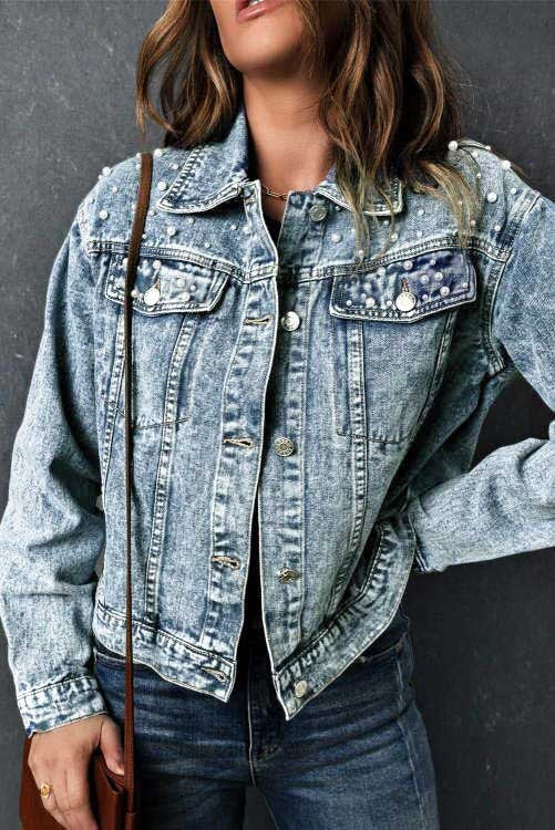 Fall Winter Cowboy Jacket Loose Casual Jacket